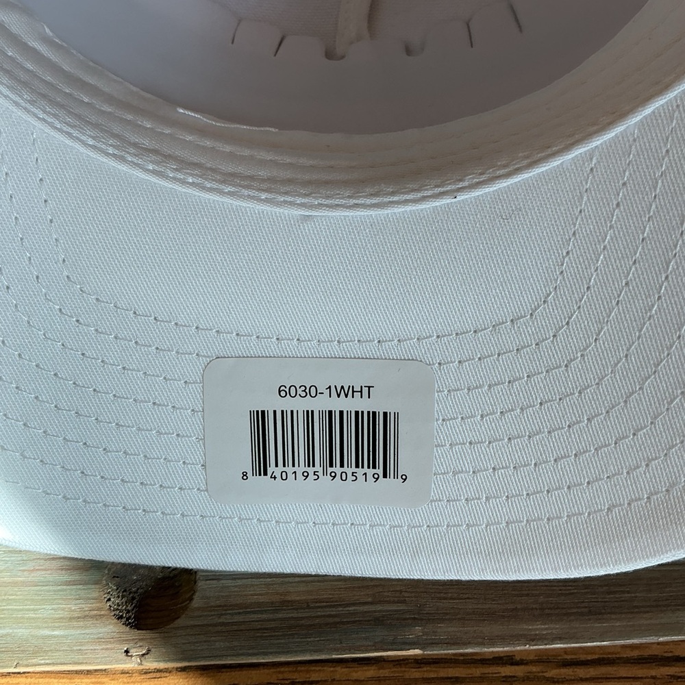 America 250 Home of the Free Because of the Brave - Decky 6030 White Trucker Hat - Picture 5 of 7